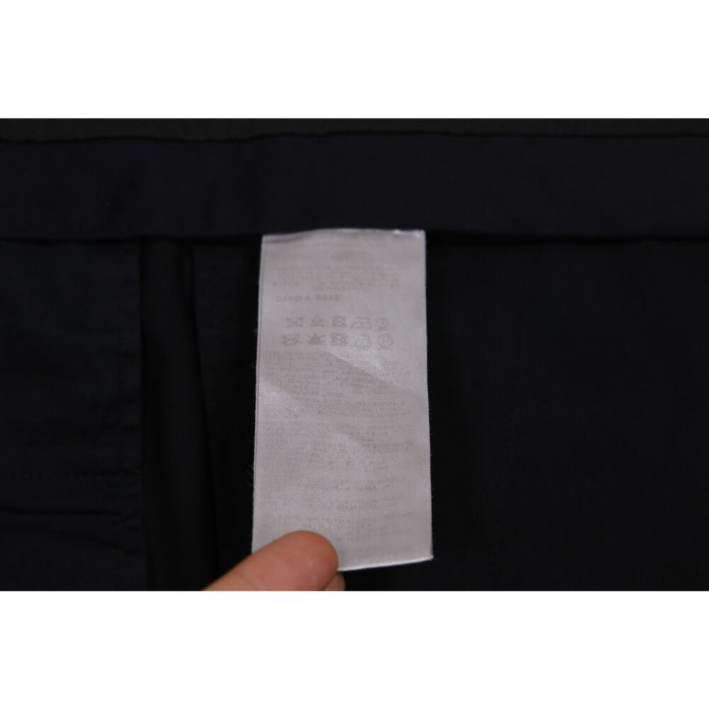 Brioni Current Solid Black Pleated Wool Dress Pan… - image 7